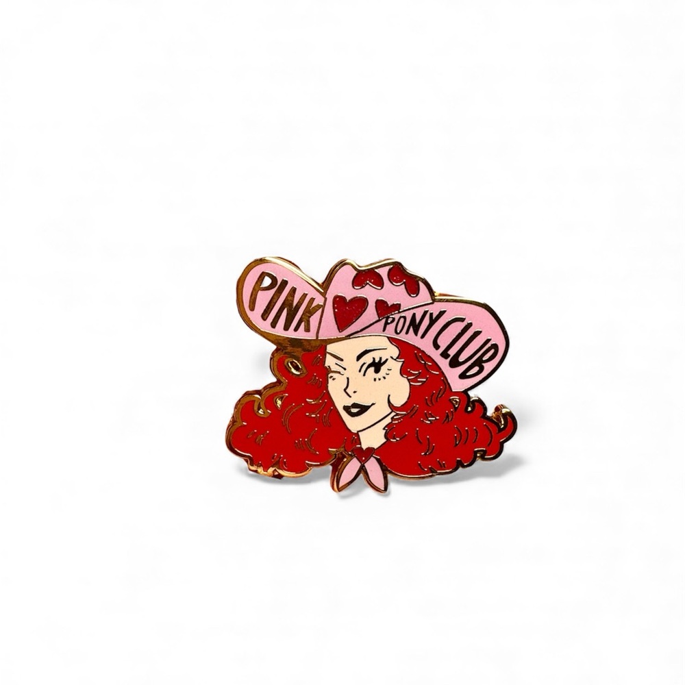 Chappell Roan-Pink Pony Club Enamel Pin